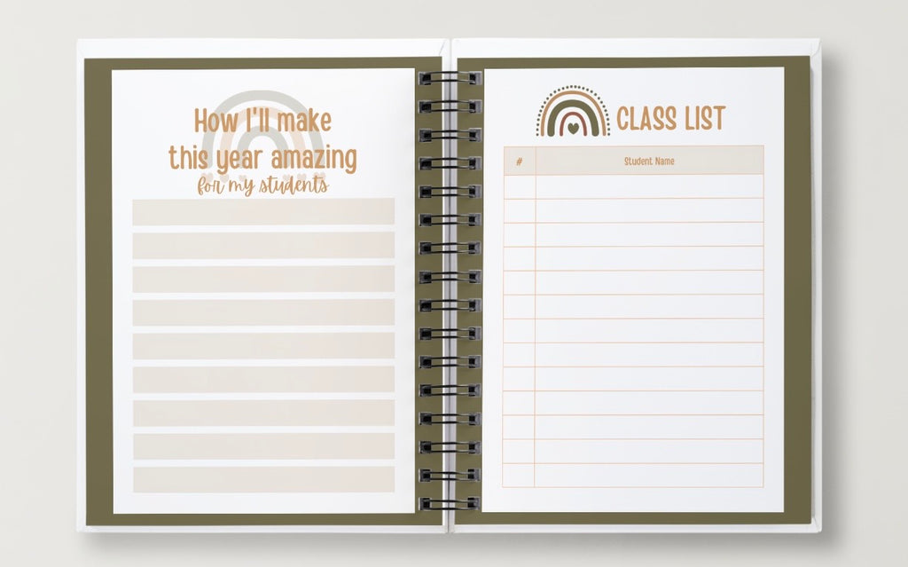 Teacher Planner 2026-2027