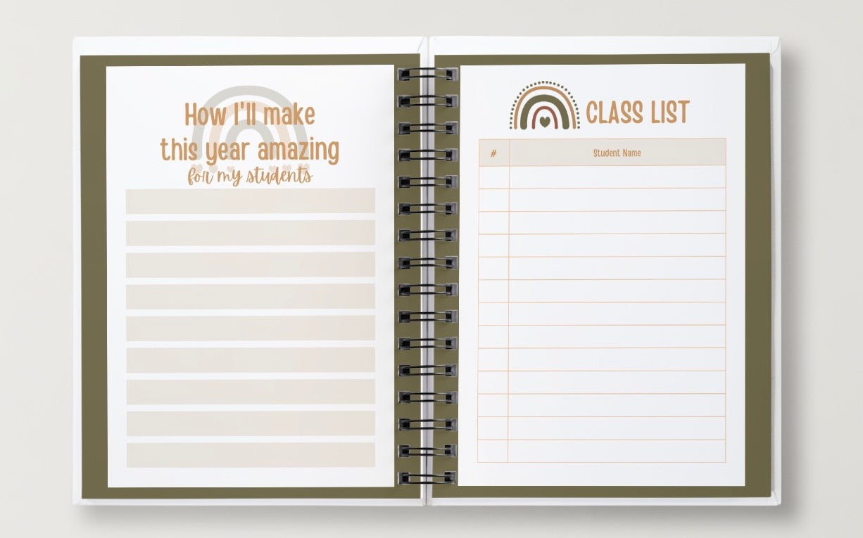 Teacher Planner 2026-2027